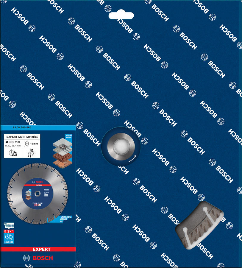 Bosch EXPERT Multi Material Diamanttrennscheibe, 300x20/25,40 mm