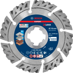 Bosch EXPERT Multi Material Diamanttrennscheibe X-LOCK, 115x22,23 mm
