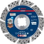 Bosch EXPERT Multi Material Diamanttrennscheibe X-LOCK, 115x22,23 mm