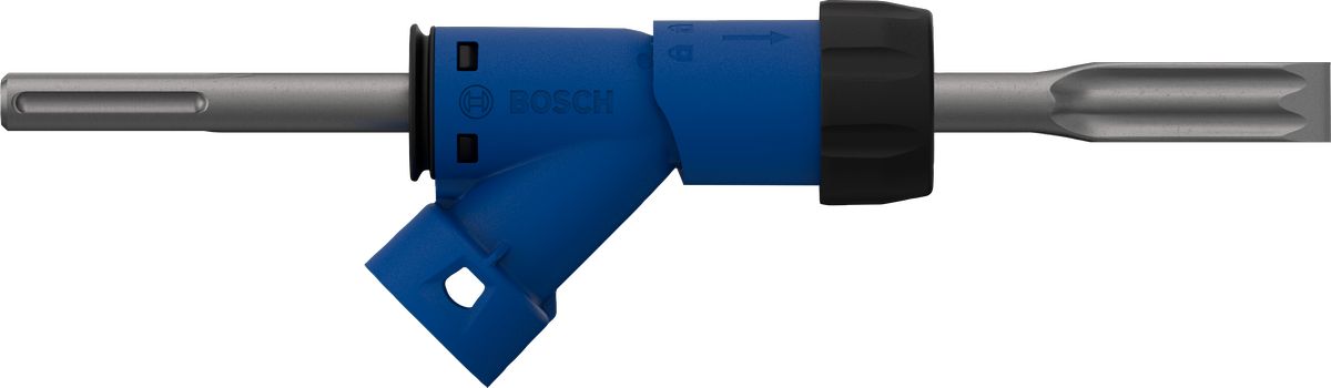 Bosch EXPERT SDS Clean max Flachmeißel + Adapter, 25x400 mm - MELTEC GmbH