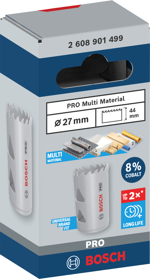 Bosch PRO Multi Material Lochsäge, 14 mm, mit Gewinde
