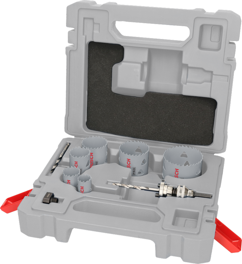 Bosch PRO Multi Material Lochsäge Q-Lock Aufsteckhalter-SeT, 15-tlg.