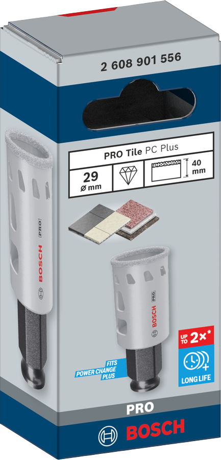 Bosch PRO Tile PC Plus Lochsäge, 19 mm, HS