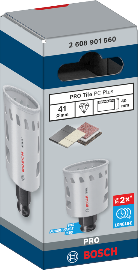 Bosch PRO Tile PC Plus Lochsäge, 19 mm, HS