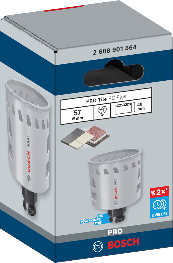 Bosch PRO Tile PC Plus Lochsäge, 19 mm, HS