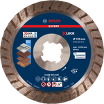 Bosch EXPERT Multi Material X-LOCK Diamanttrennscheiben, 125x22,23x2,4x12 mm