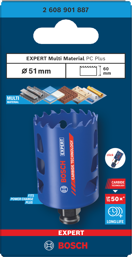 Bosch EXPERT Multi Material Lochsäge, 20x60 mm