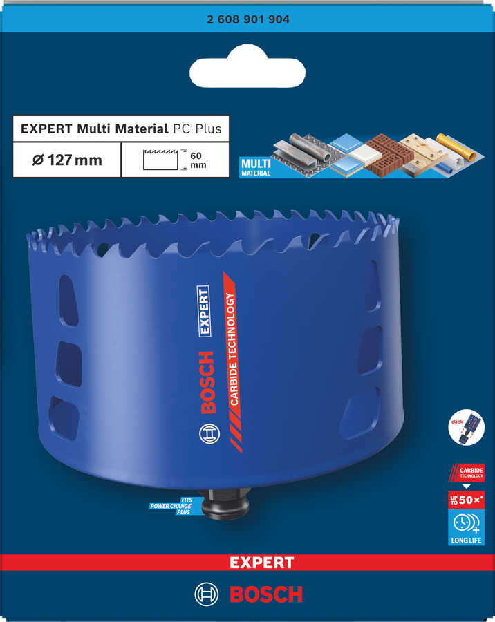 Bosch EXPERT Multi Material Lochsäge, 20x60 mm
