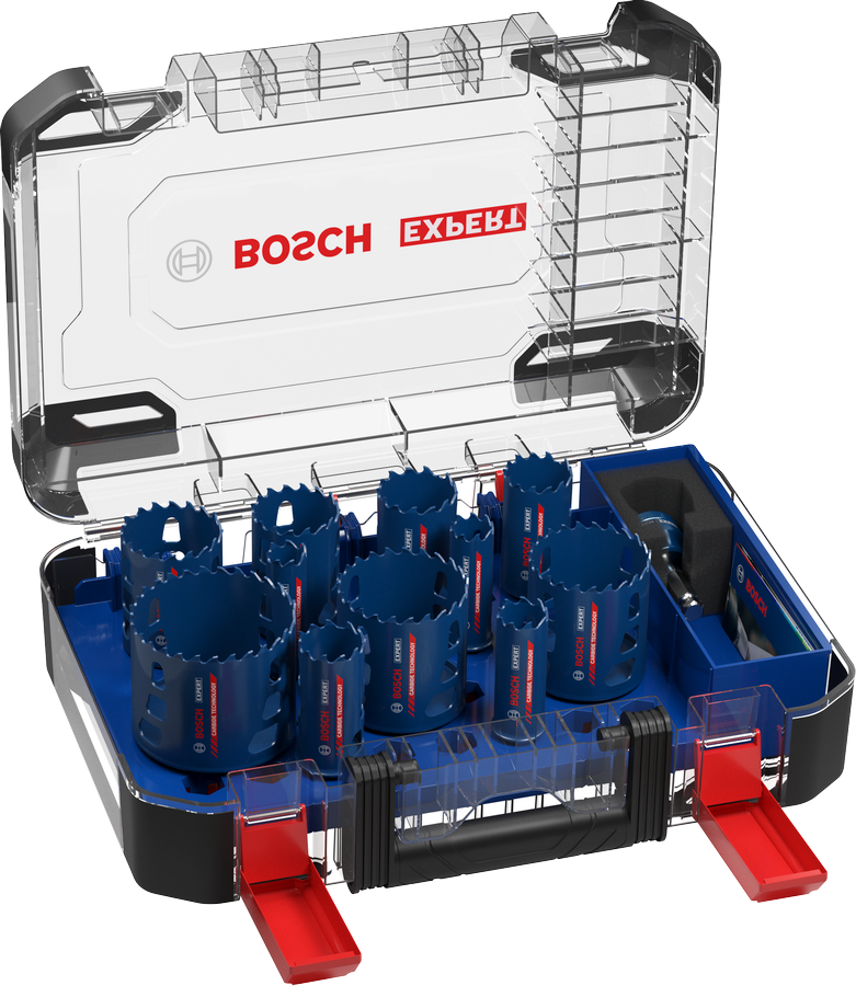 Bosch EXPERT Multi Material Lochsägen-Set, 22/25/35/51/60/68 mm, 9-tlg.