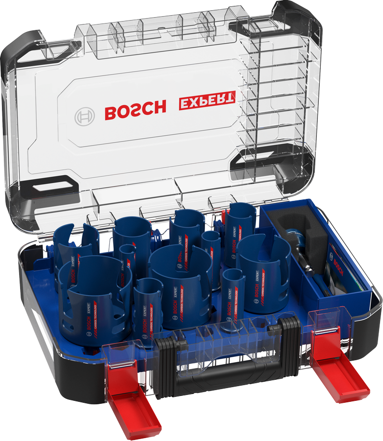 Bosch EXPERT Construction Material Lochsäge-Set 20/25/32/38/51/64 mm, 10-tlg.