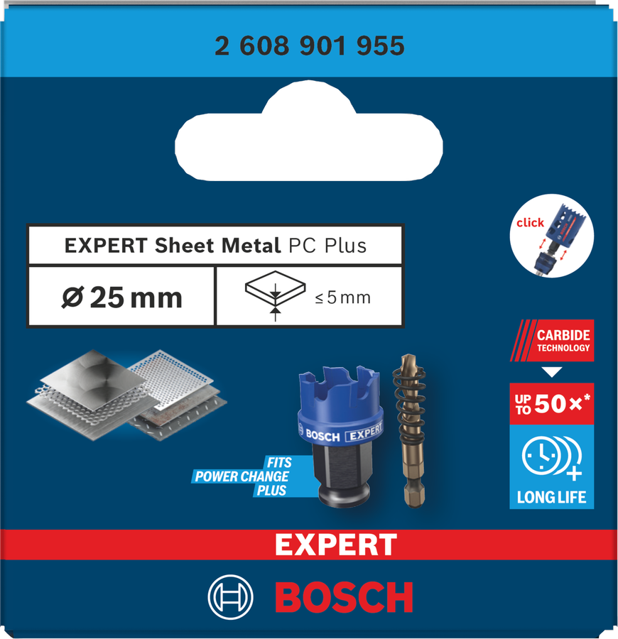 Bosch EXPERT Sheet Metal Lochsäge 20x5 mm