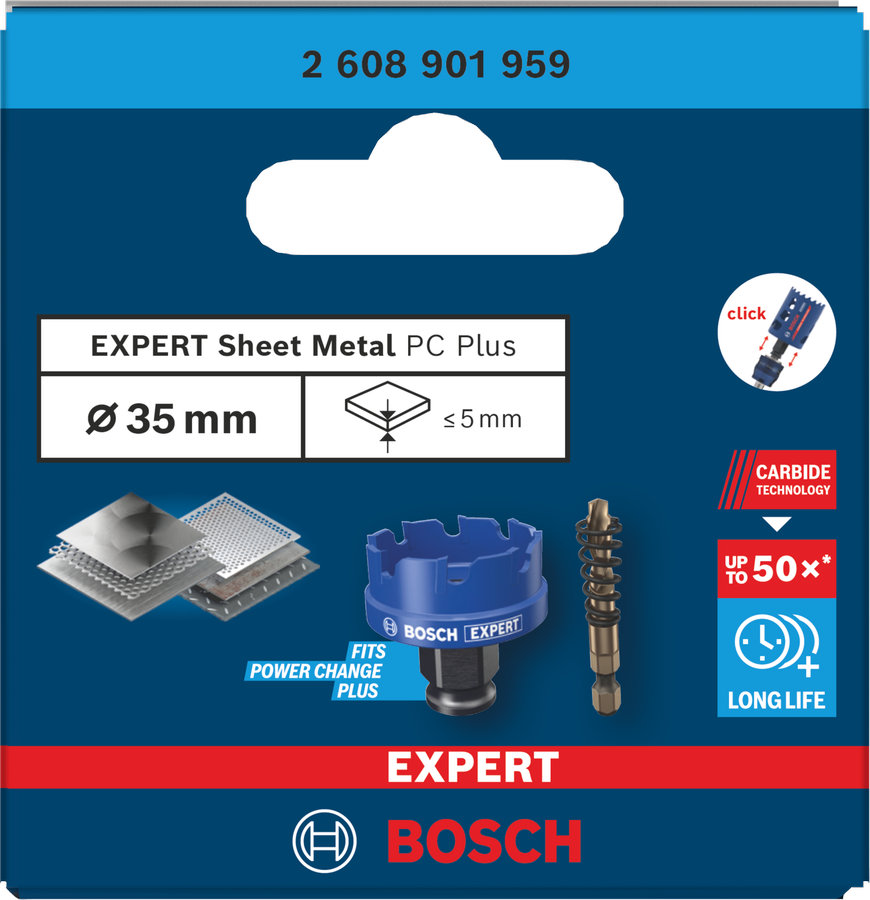 Bosch EXPERT Sheet Metal Lochsäge 20x5 mm