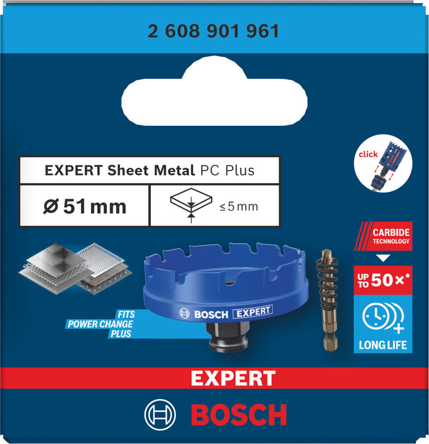 Bosch EXPERT Sheet Metal Lochsäge 20x5 mm