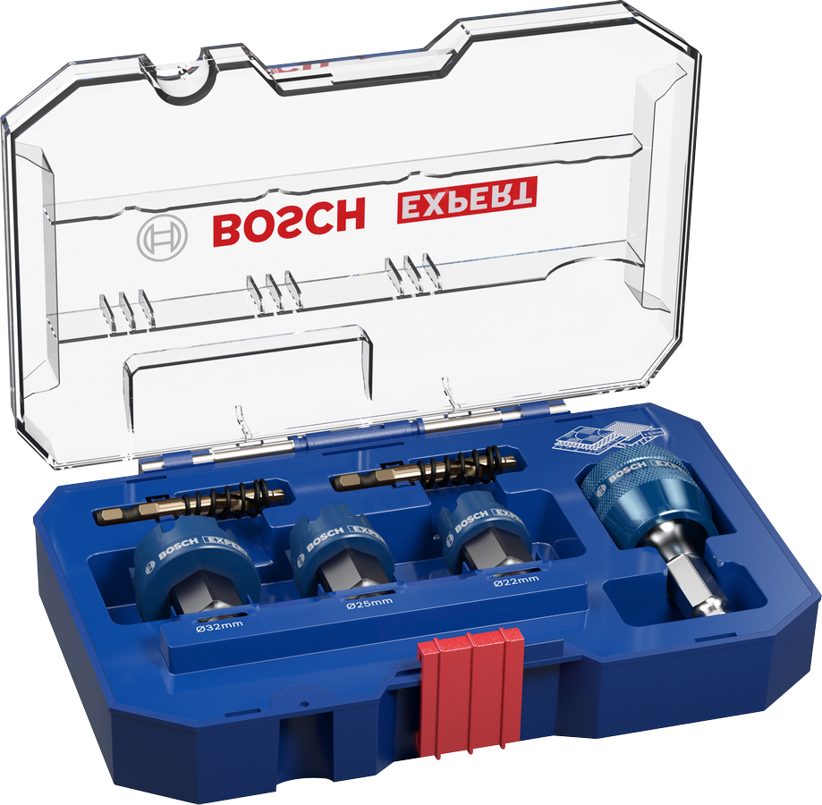 Bosch EXPERT Sheet Metal Universal Lochsägen-Set, 22/25/32x5 mm