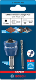 Bosch EXPERT Power Change Plus Aufsteckhalter für das Lochsägensystem, 11 mm, TCT Bohrer, 8,5x105 mm, 2-tlg.