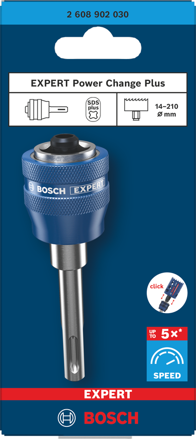 Bosch EXPERT Power Change Plus Aufsteckhalter, Sechskantschaft 8,7 mm