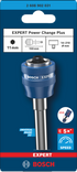 Bosch EXPERT Power Change Plus Lochsägen-Adapter-Verlängerungsstange, Sechskantschaft 11 mm, 300 mm