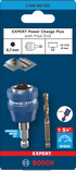 Bosch EXPERT Power Change Plus Aufnahmeschaft mit Vorbohrer, HEX Schaft 8,7 mm, HSS-Co, 7,15 x 25 x 65 mm