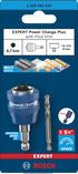 Bosch EXPERT Power Change Plus Aufnahmeschaft mit Vorbohrer, HEX Schaft 8,7 mm, HSS-Co, 7,15 x 25 x 65 mm