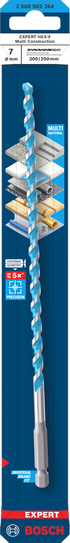 Bosch EXPERT HEX-9 Multi Construction Bohrer, 3x45x90 mm