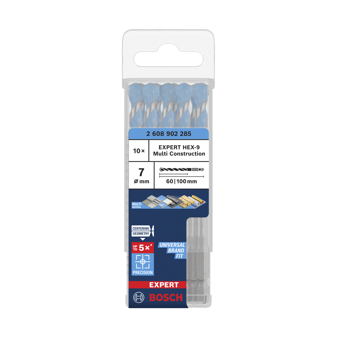 Bosch EXPERT HEX-9 Multi Construction Bohrer, 3x45x90 mm
