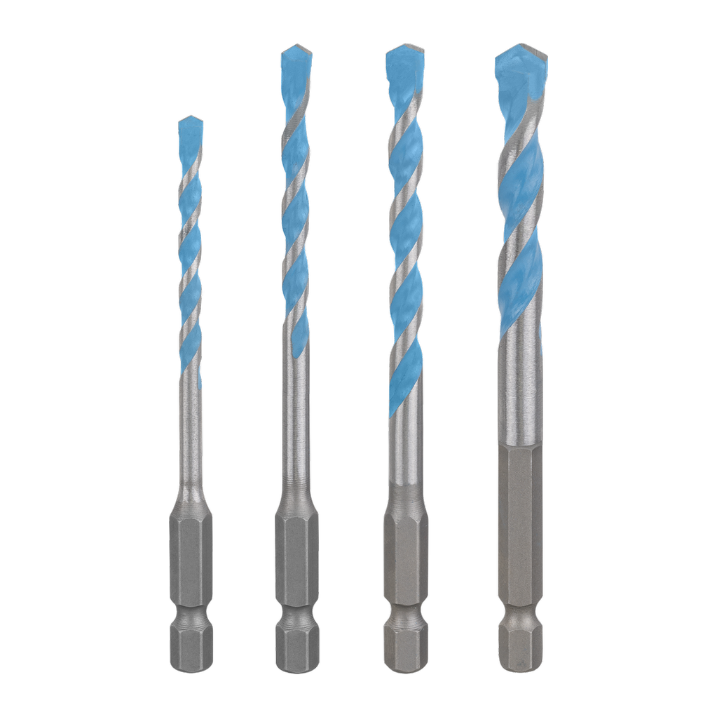 Bosch EXPERT HEX-9 Multi Construction Bohrer-Set, 4 x 45 90; 5 x 50 x 100; 6 x 60 x 100; 6 x 60 x 100; 8 x 50 x 100 mm, 5-teilig