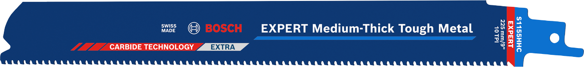 Bosch EXPERT Medium-Thick Tough Metal S1155HHC Säbelsägeblatt