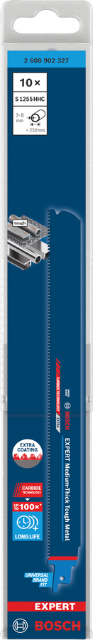 Bosch EXPERT Medium-Thick Tough Metal S1255HHC Säbelsägeblatt