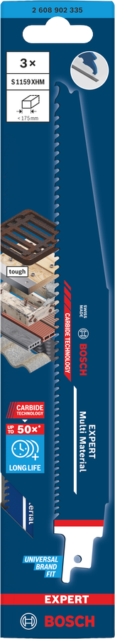 Bosch EXPERT Multi Material S1159XHM Säbelsägeblatt