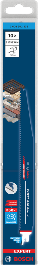 Bosch EXPERT Multi Material S1259XHM Säbelsägeblatt