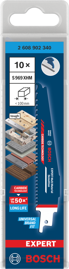 Bosch EXPERT Multi Material Demolition S969XHM Säbelsägeblatt