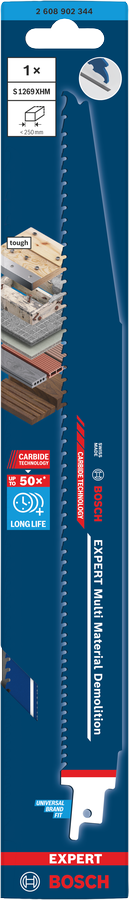 Bosch EXPERT Multi Material Demolition S1269XHM Säbelsägeblatt