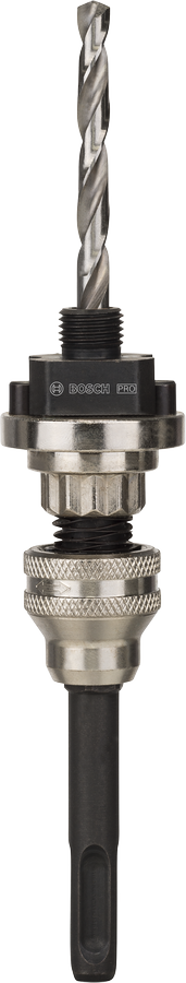 Bosch PRO Q-Lock Aufsteckhalter, SDS plus Aufnahme für Quick Change-System für Lochsägen mit SDS plus