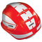uvex pheos B Schutzhelm rot mit Reflexset L