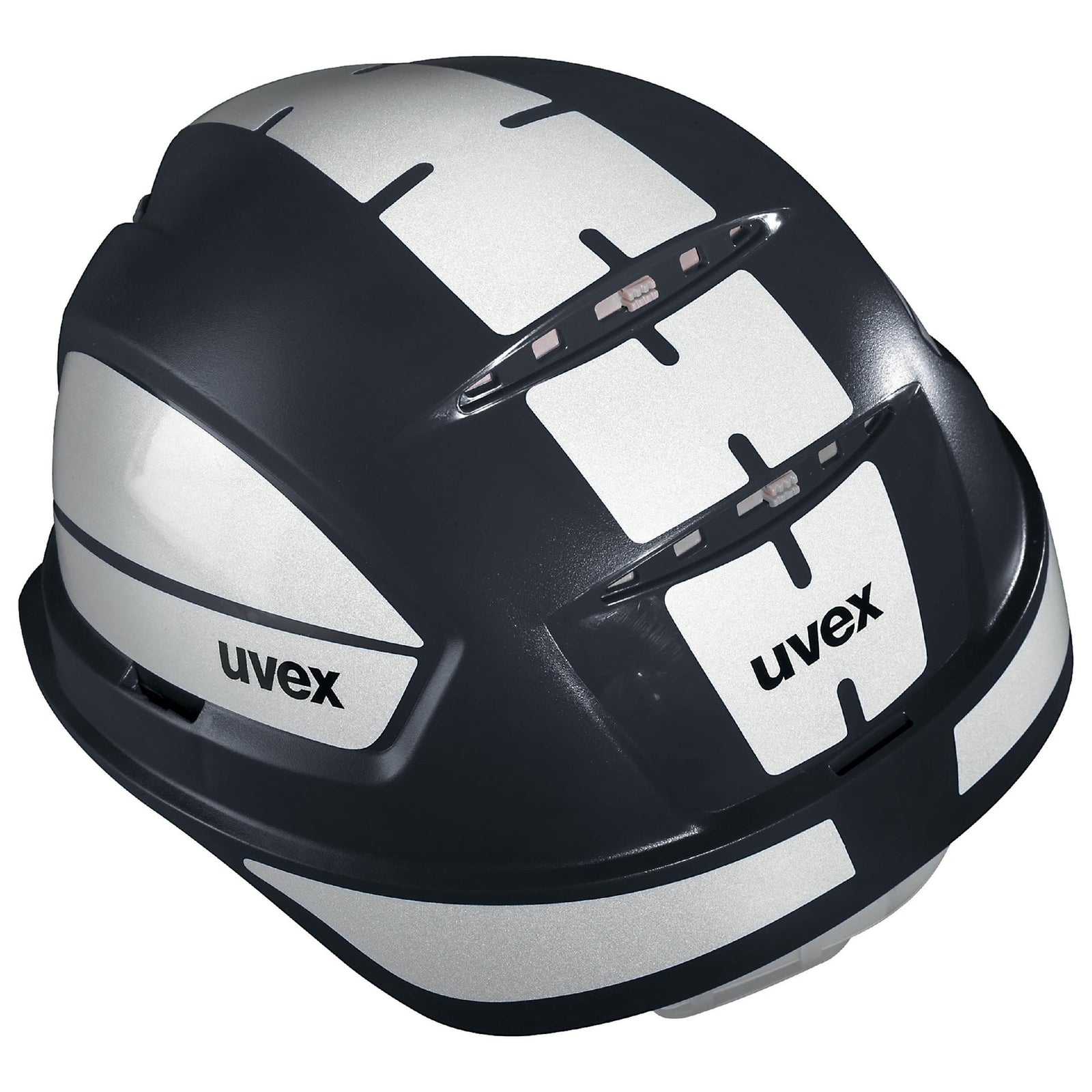 uvex pheos B-WR Schutzhelm schwarz mit Reflexset L