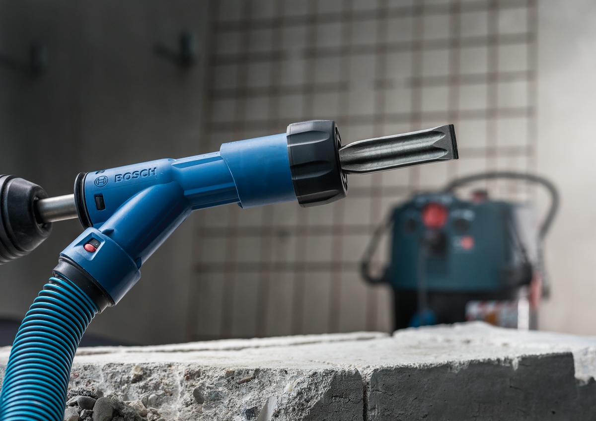 Bosch EXPERT SDS Clean max Flachmeißel + Adapter, 25x400 mm - MELTEC GmbH