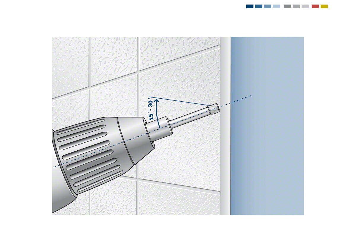 Bosch PRO Ceramic Trockenbohrkrone
