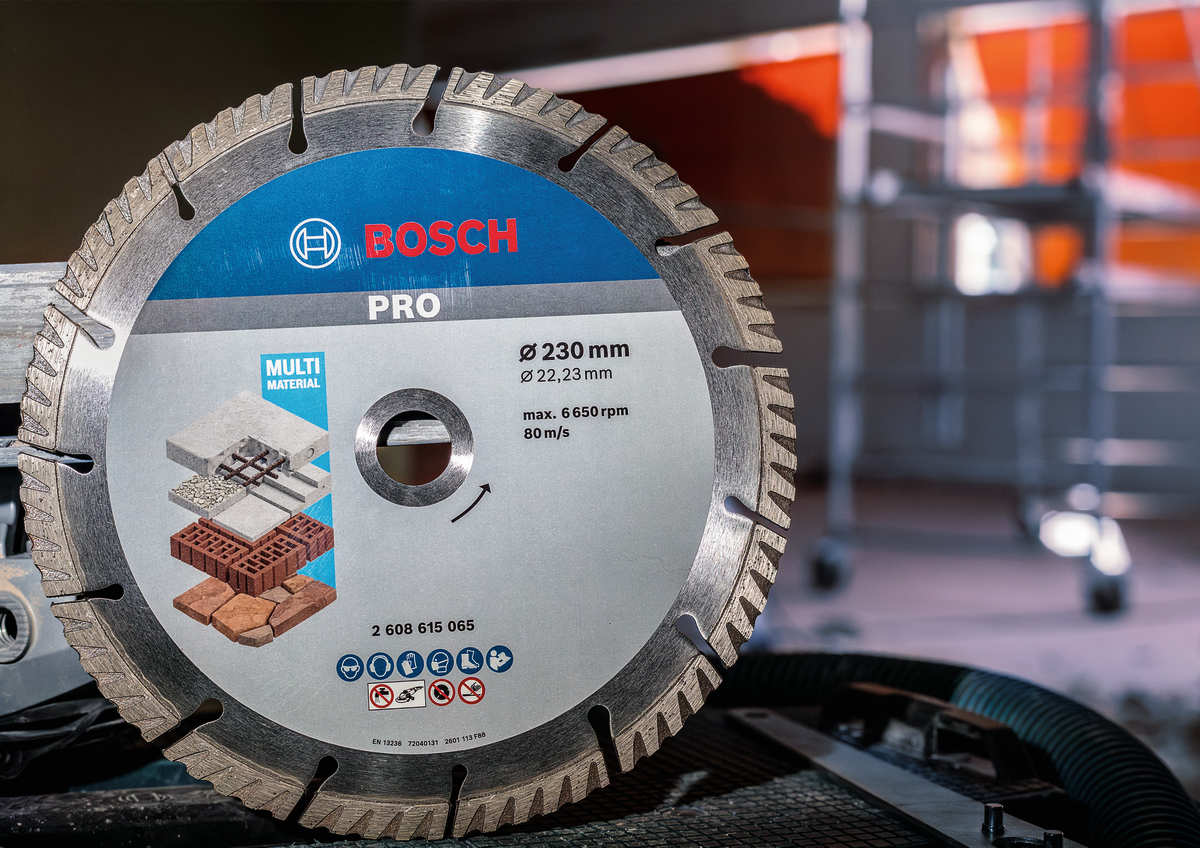 Bosch PRO Multi Material Diamanttrennscheibe, 150 x 22,23 mm