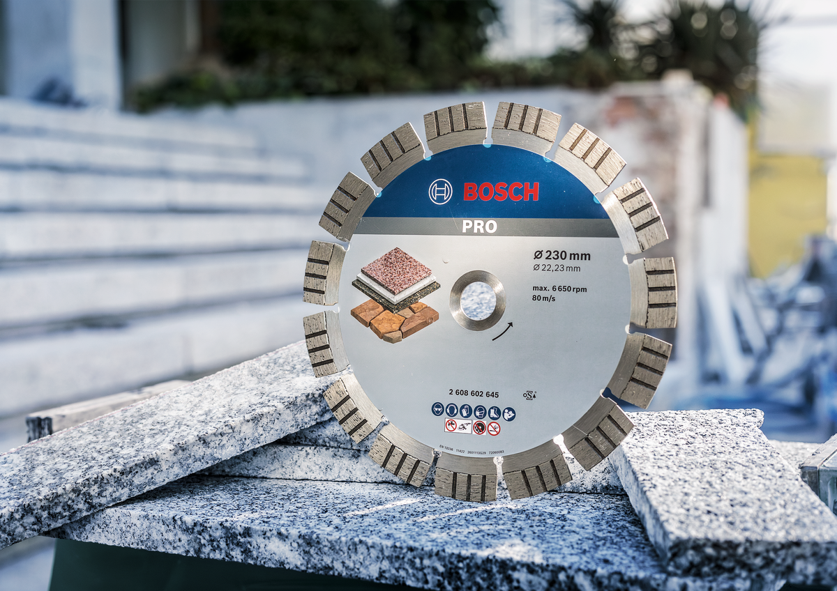 Bosch PRO Stone Diamanttrennscheibe, 150 x 22,23 mm