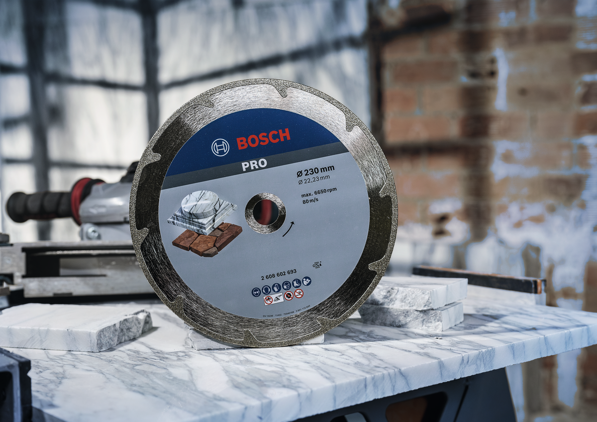 Bosch PRO Marble Diamanttrennscheibe, 150 x 22,23 mm