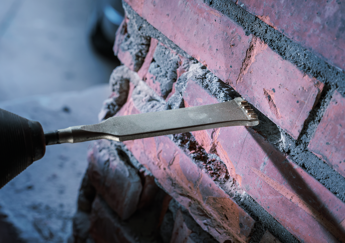 Bosch PRO SDS plus-5C Mörtelmeißel mit Carbide-Spitze, 32 x 130 mm