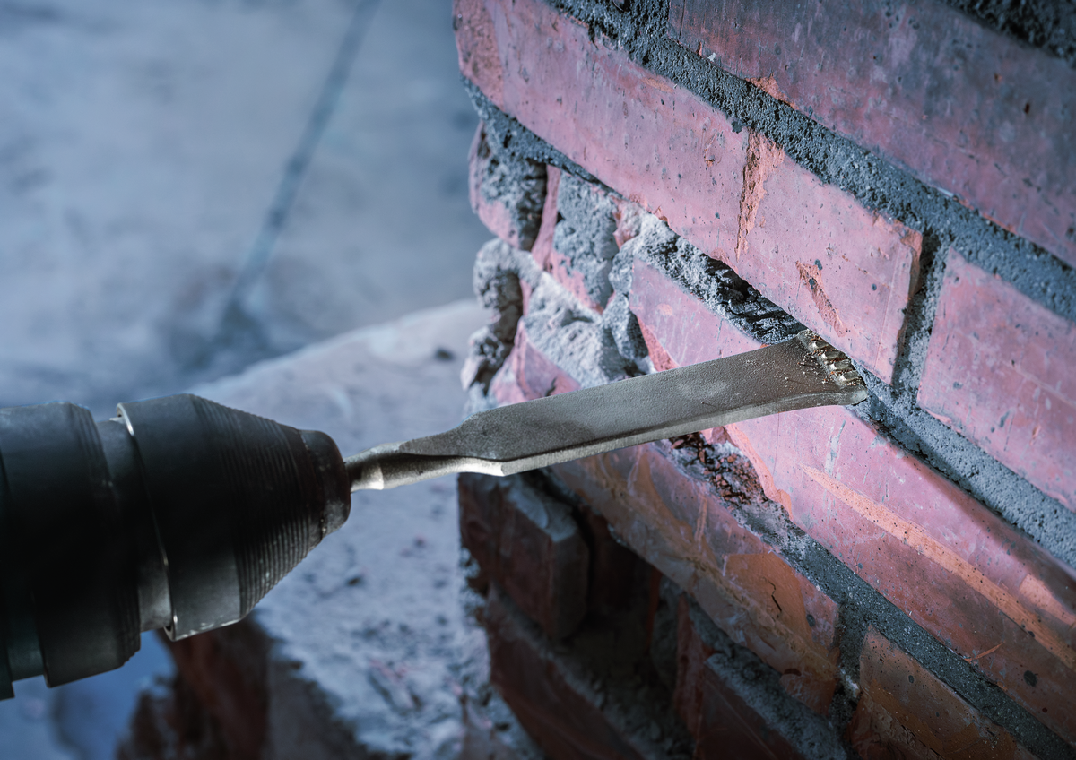 Bosch PRO SDS plus-5C Mörtelmeißel mit Carbide-Spitze, 32 x 130 mm