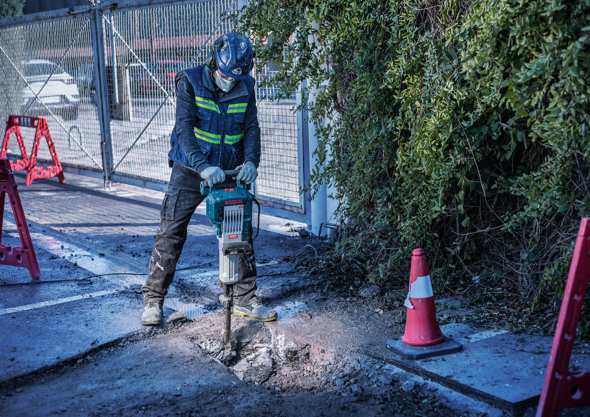 Bosch PRO HEX 30-4C Flachmeißel, 35 x 400 mm
