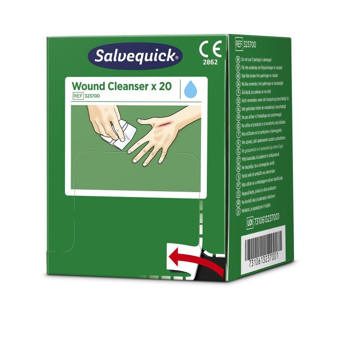95960 Nachfüllpackung Wundreinigungstüchlein Salvequick Ref 323700 - MELTEC GmbH