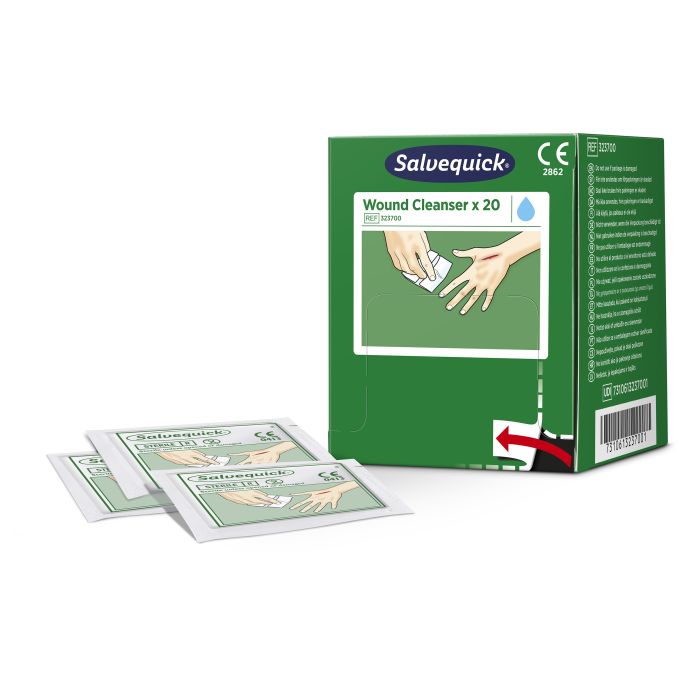 95960 Nachfüllpackung Wundreinigungstüchlein Salvequick Ref 323700 - MELTEC GmbH