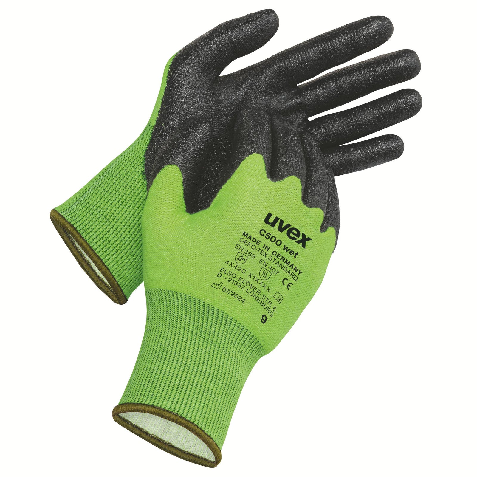 uvex C500 wet Schnittschutzhandschuh