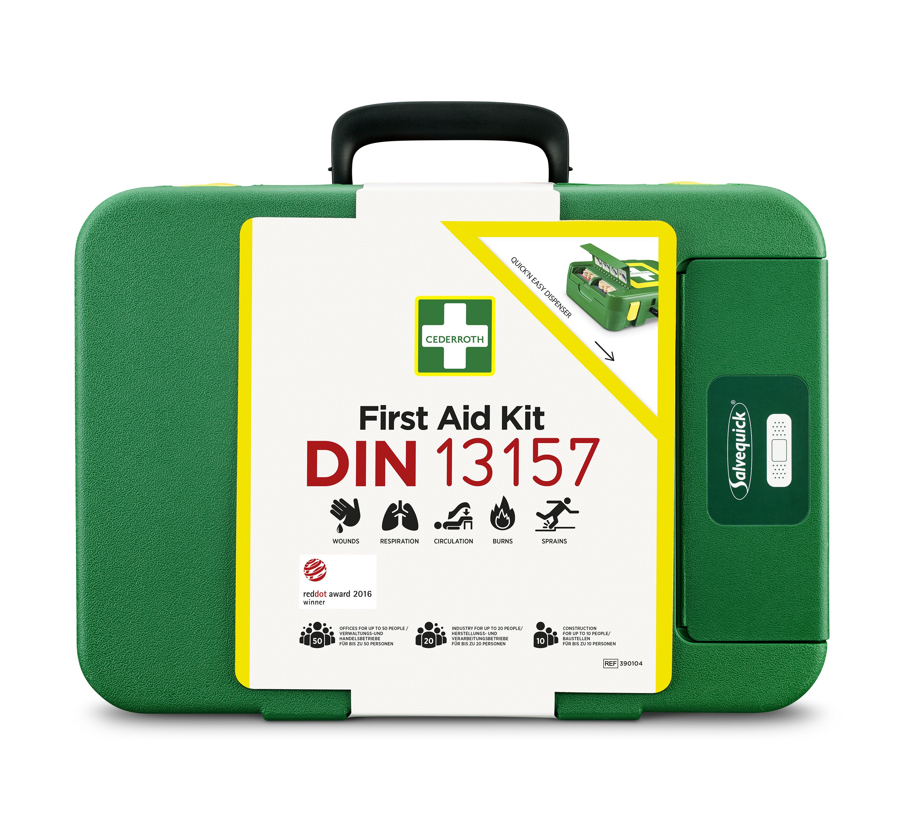 95870-D Erste-hilfe-koffer Cederroth First Aid Kit X-large Din 13157 Ref 390104 - MELTEC GmbH