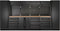 MOBILIO BLK 6er Komplett-Kombi mit Lochwand Buche