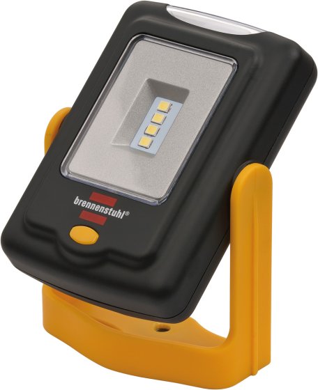 4+3 SMD LED-Arbeitsleuchte im praktischen Taschenformat (360° drehbar, einklappbarer Haken, max. 24 Stunden Leuchtdauer)