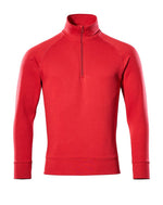 Sweatshirt mit kurzem Reißverschluss 50611-971